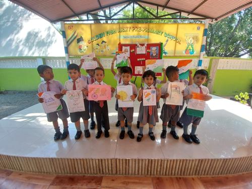 Golden fish army pre primary school - Haldwani