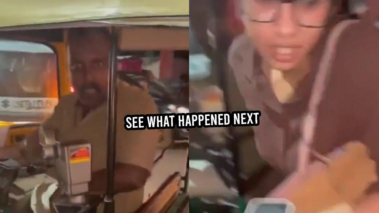 Viral Video Depicts Heated Exchange Between Kannada Auto Driver and North Indian Passengers Over Hindi