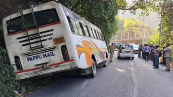 Driver's Quick Thinking Prevents Major Tragedy on Almora-Haldwani Highway