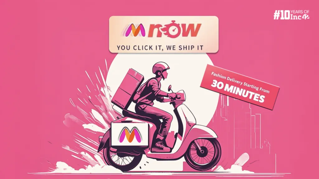 Myntra Enters Quick Commerce Arena with Lightning-Fast 'M-Now' Pilot 