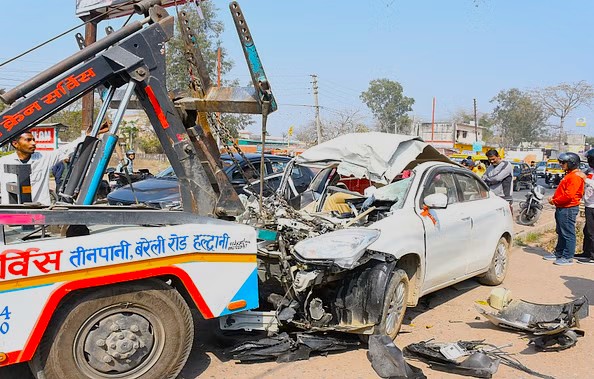 Tragic Car Accident in Haldwani Claims Two Lives 