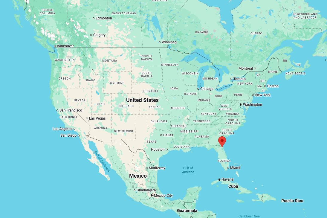 Jacksonville, Fl Map